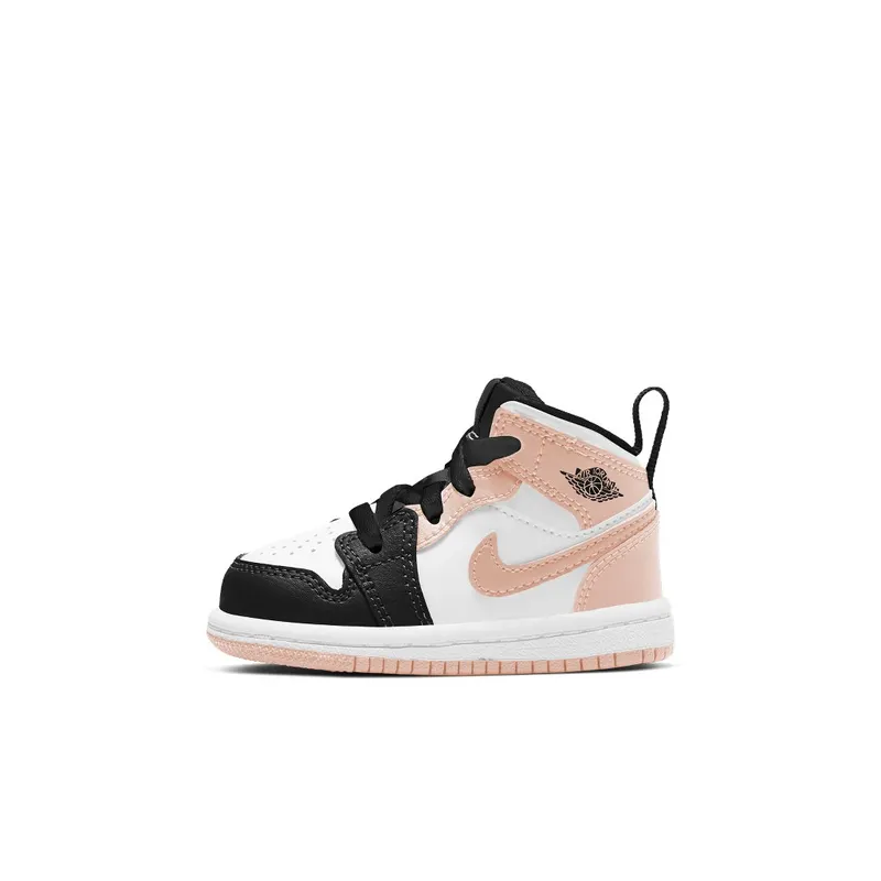 Jordan 1 Mid Arctic Orange Black Toe (TD) (640735-133)