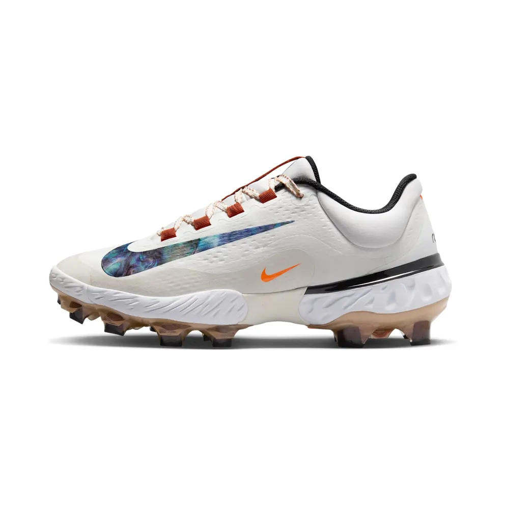 Nike Alpha Huarache Elite 4 Low MCS Summit White Phantom Dark Russet Royal Pulse (FZ8652-100)