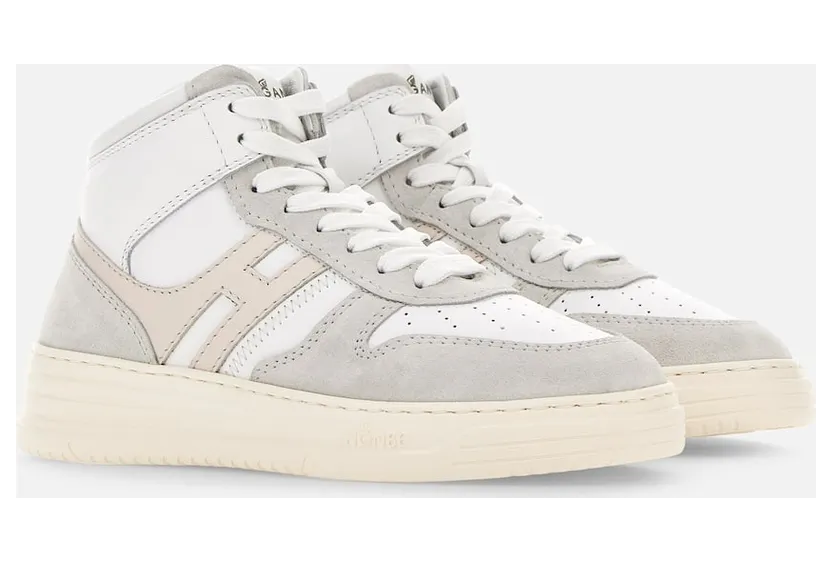 Sneakers Hogan H630 High Top Silver Ivory (HXW6300EU40ODZ0ZS5)