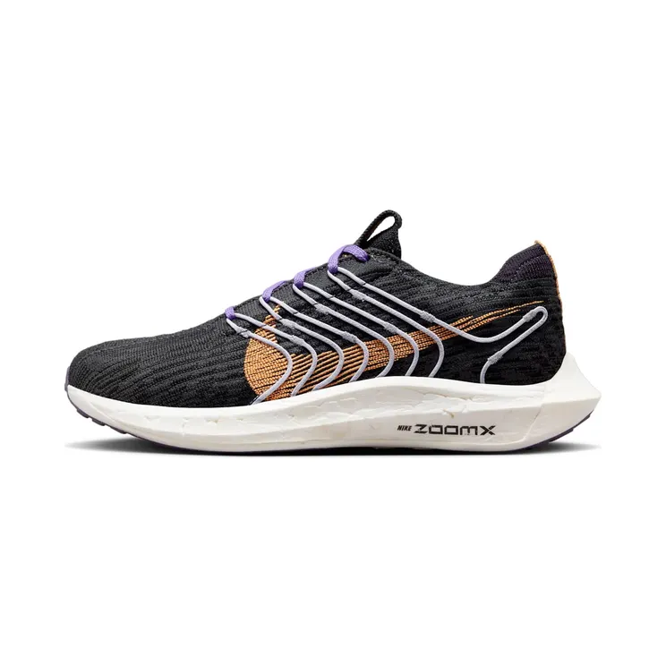 Nike Pegasus Turbo Next Natureen (straat) “Black / Anthracite / Cave Purple / Peach Cream” (DM3414-003)