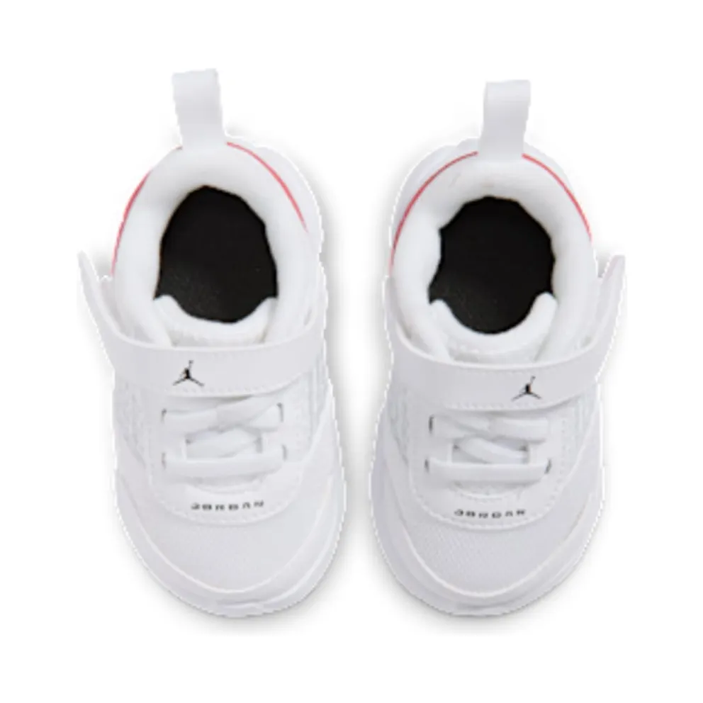 Nike Jordan Trunner Flow Infant “White / Gym Red / Metallic Silver / Black” (IQ7704-101)