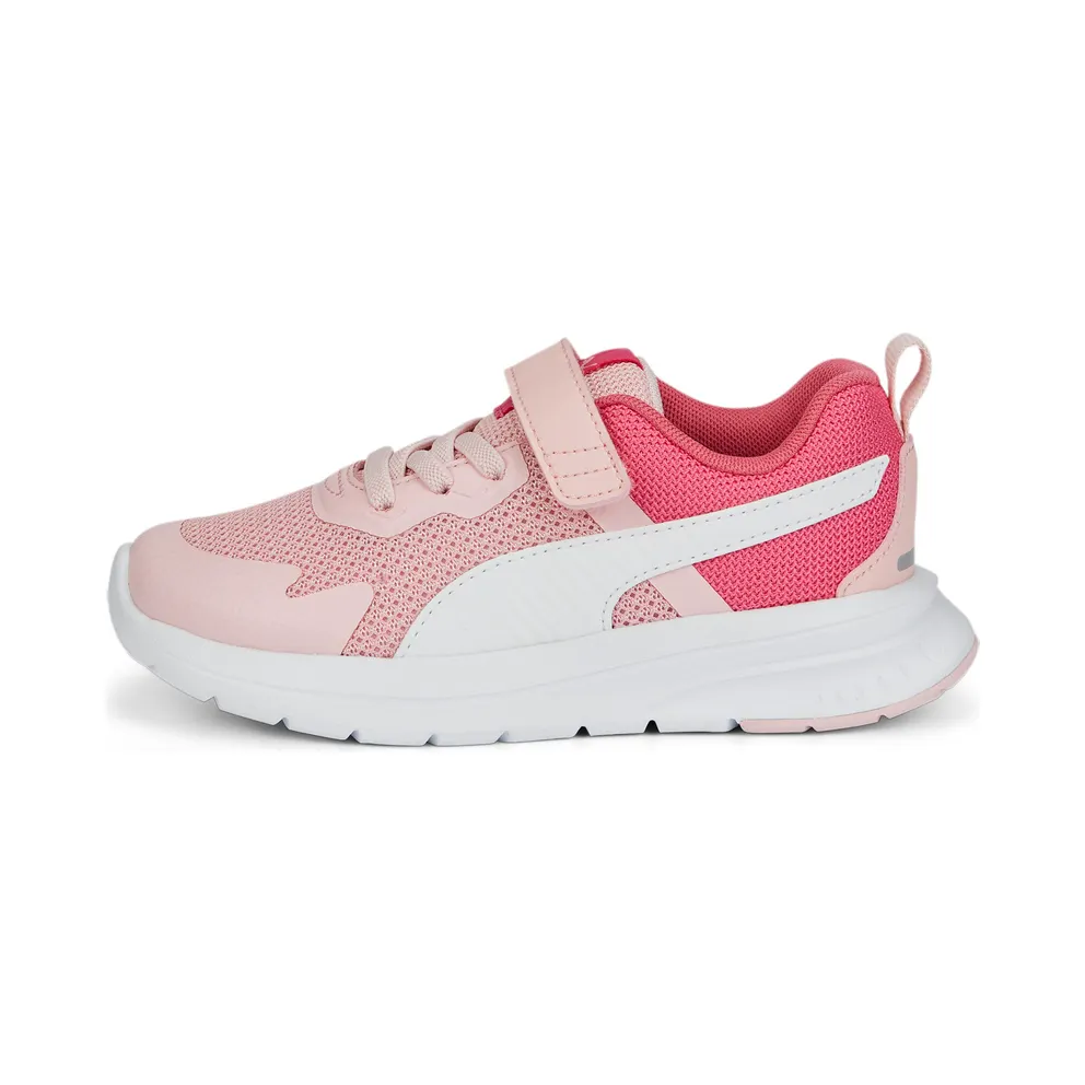 Puma Evolve Run mesh with alternatieve sluiting White/Brown (386239-03)