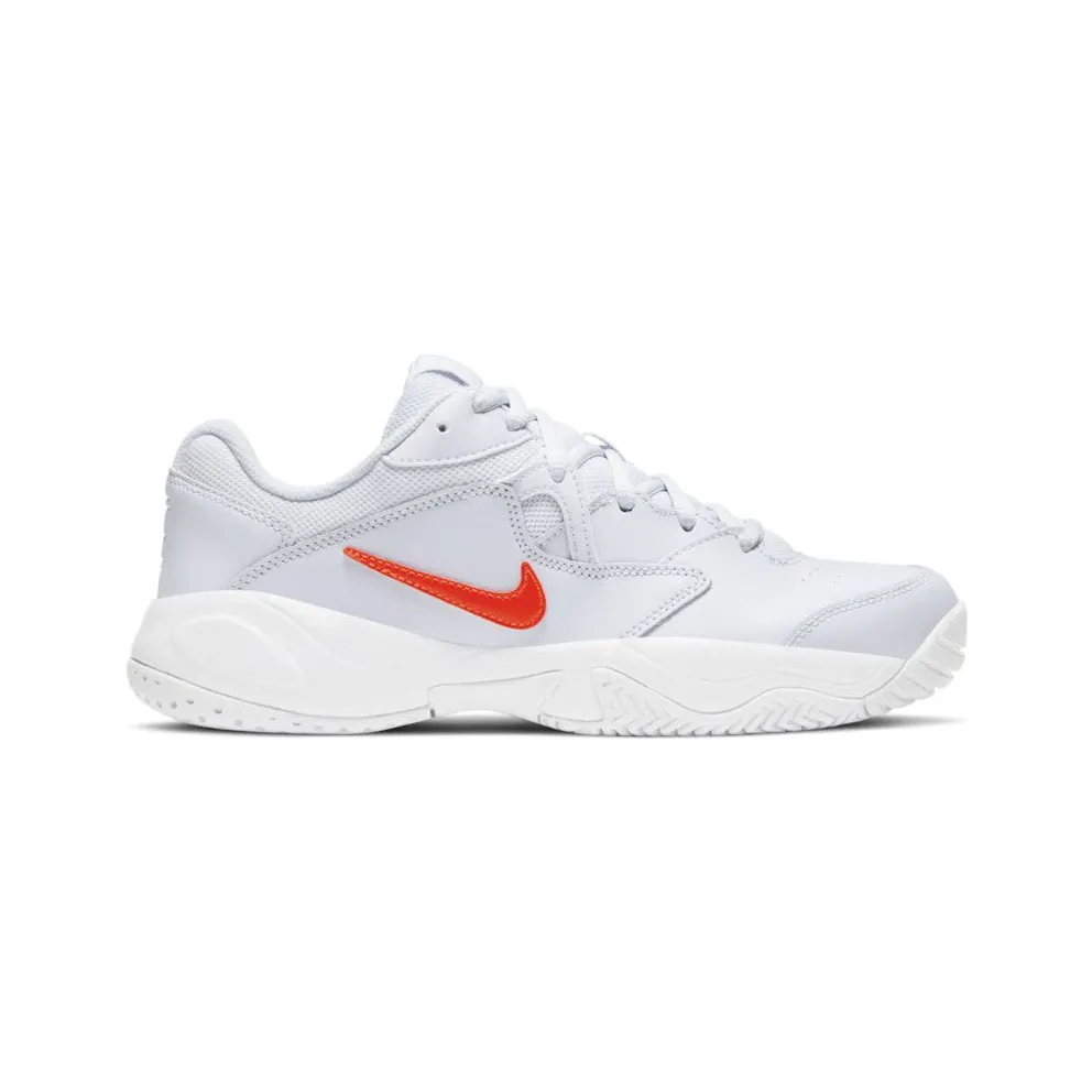Nike Court Lite 2 Football Grey Bright Crimson (AR8838-005)