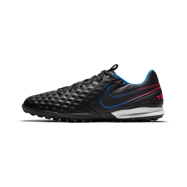 Nike Tiempo Legend 8 Pro TF “Black / Siren Red / Light Photo Blue” (AT6136-090)