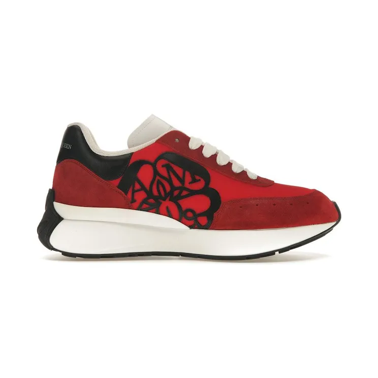 Alexander McQueen Sprint Runner Lust Red (688546W4T226475)