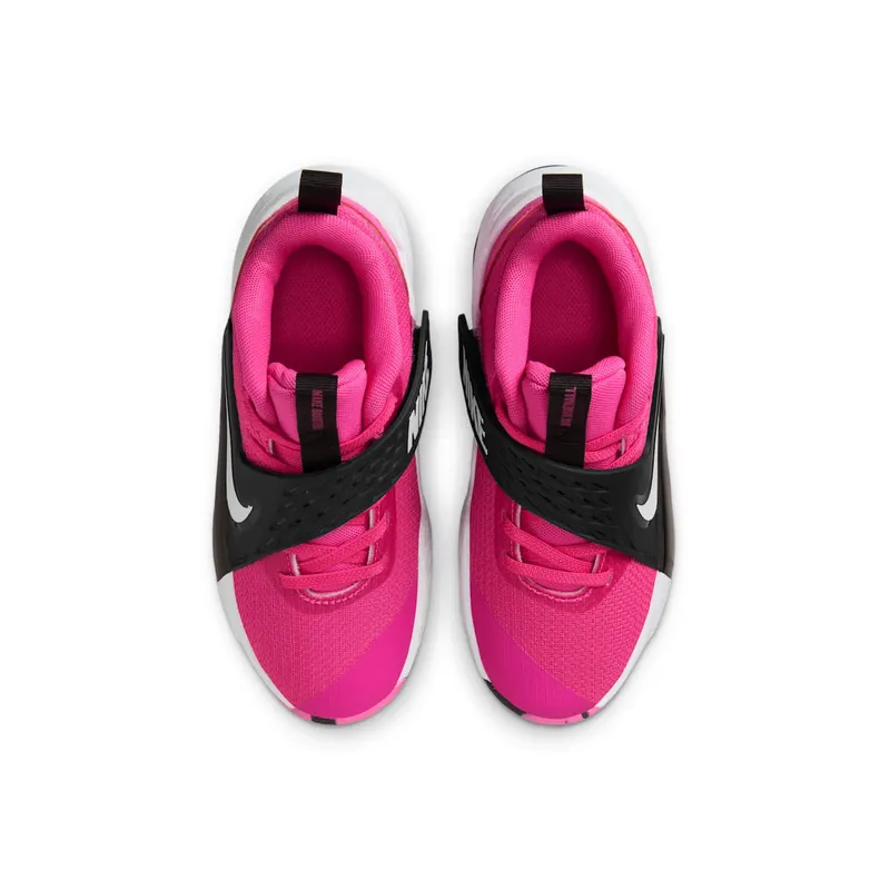 Nike Team Hustle D 12 Laser Fuchsia Black White (HF6280-600)