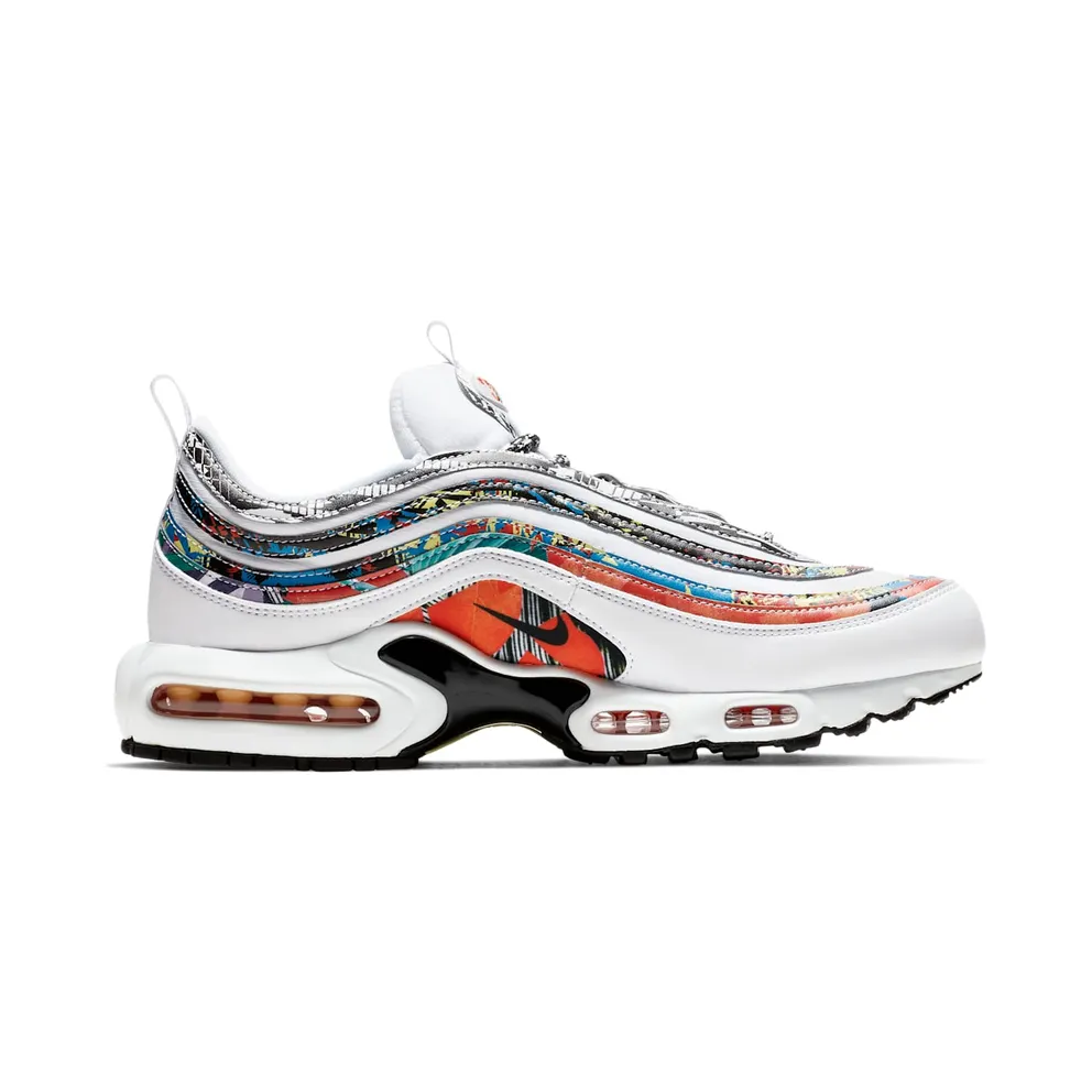 Nike Air Max Plus 97 City Pride Miami White/Black-Habanero Red-Dynamic Yellow-Neptune Green (BV1227-100)