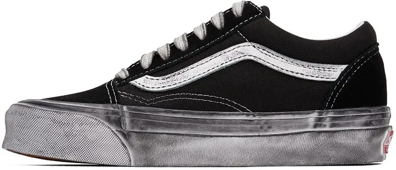 Vans OG Old Skool LX Black / Classic White Checkerboard (VN0A5FBEBA21)