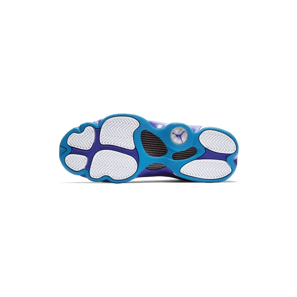 Jordan 13 Retro Hornets (GS) Varsity Purple/Orion Blue-White (824246-405)