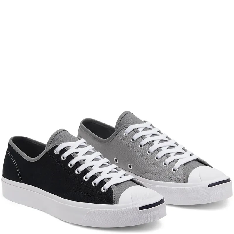 Converse Jack Purcell Low ‘Happy Camper – Black’ Black/Grey/White (167920C)