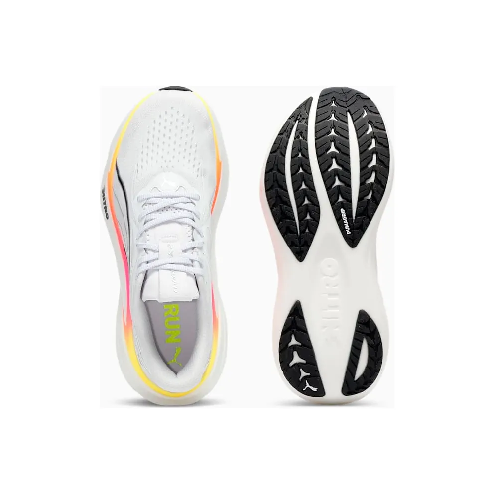 Puma MagMax Nitro 2 White Glowing Red Sun Stream (312125-08)