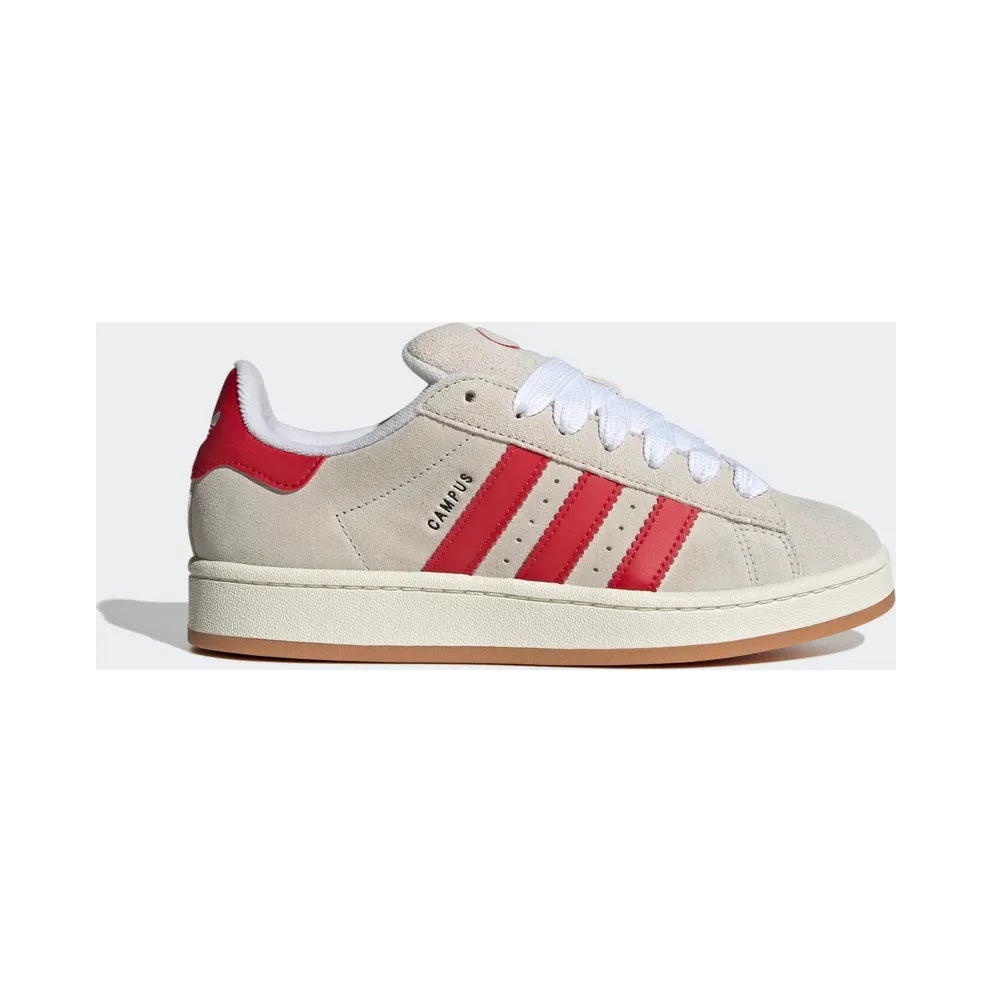 adidas Campus 00s Crystal White Better Scarlet (GY0037)