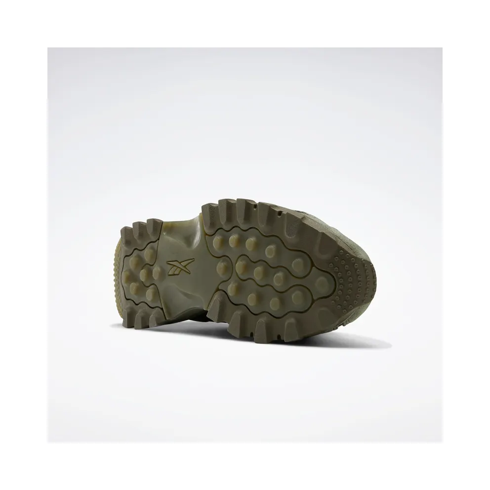 Reebok Cardi B Classic Leather Shoes Hunter Green / Army Green / Golden Bronze (H00685)