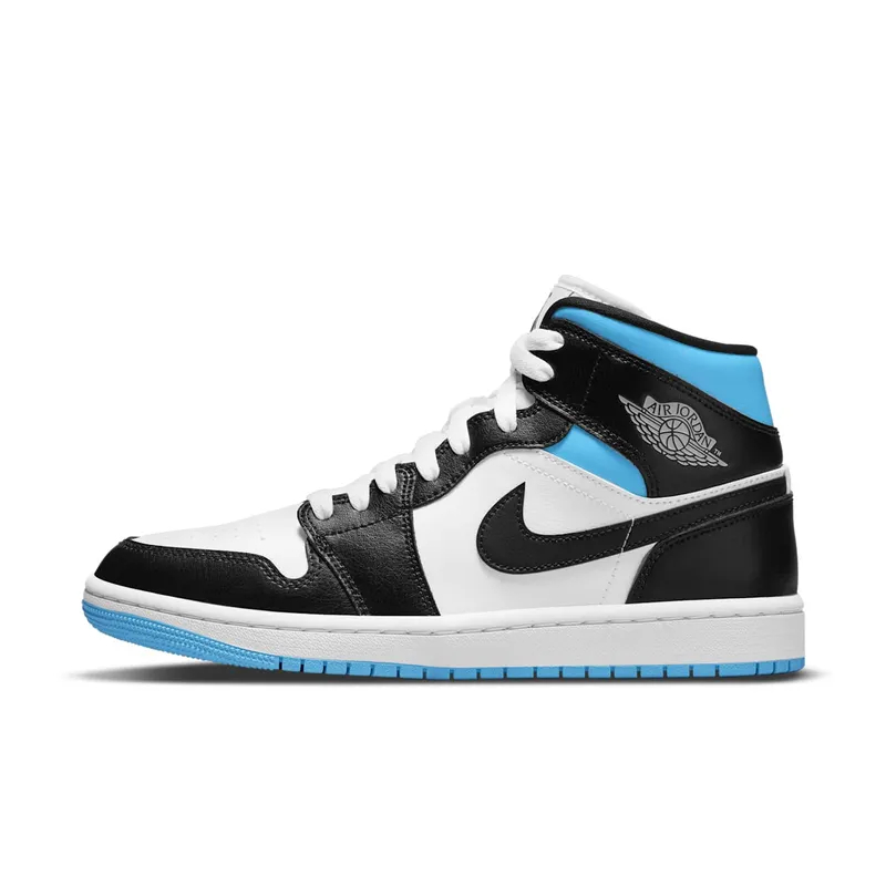 Air Jordan 1 Mid Royal Black (BQ6472-102)