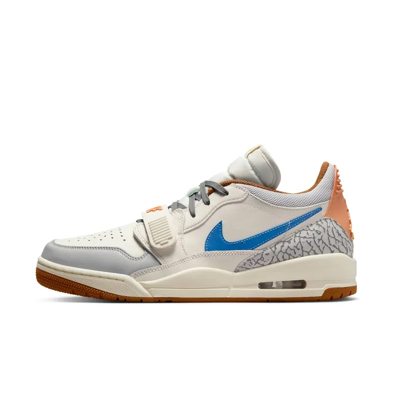 Jordan Legacy 312 Low Phantom Amber Brown Star Blue (HF0746-041)