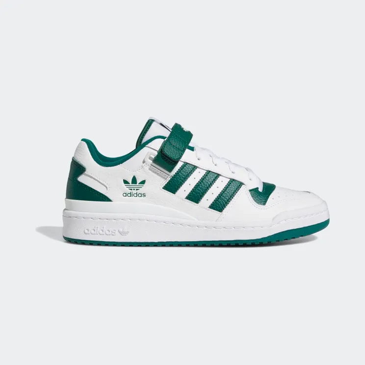 adidas Forum Low Cloud White / Collegiate Green / Cloud White (GY5835)