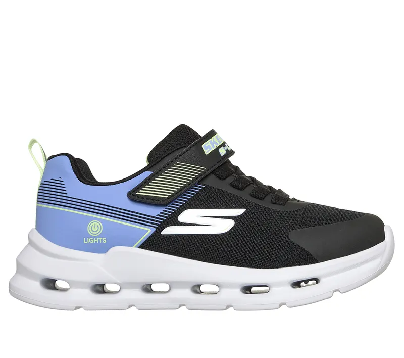 Skechers S-Lights: Glide-Step Lights Black (303730CBLK)