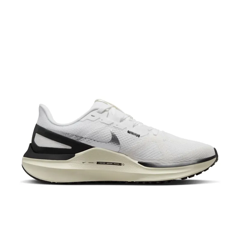 Nike Air Zoom Structure 25 White Sail Black (DJ7884-104)