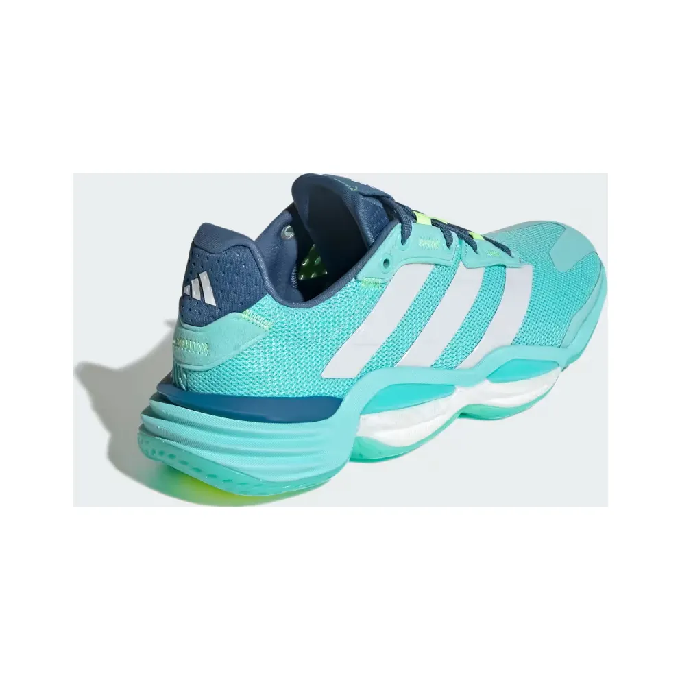 adidas Stabil 16 Indoor “Flash Aqua / Cloud White / Dusky Ink” (KJ3656)