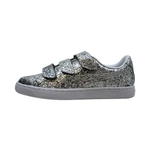 Puma Basket Starp Glitter “Silver” (364070-01)