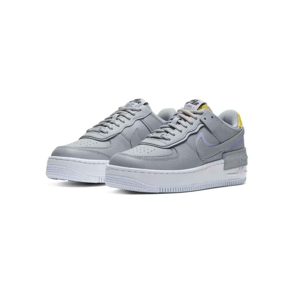 Nike Air Force 1 Shadow Wolf Grey Lavender Mist (W) Wolf Grey/Lavender Mist (CI0919-002)