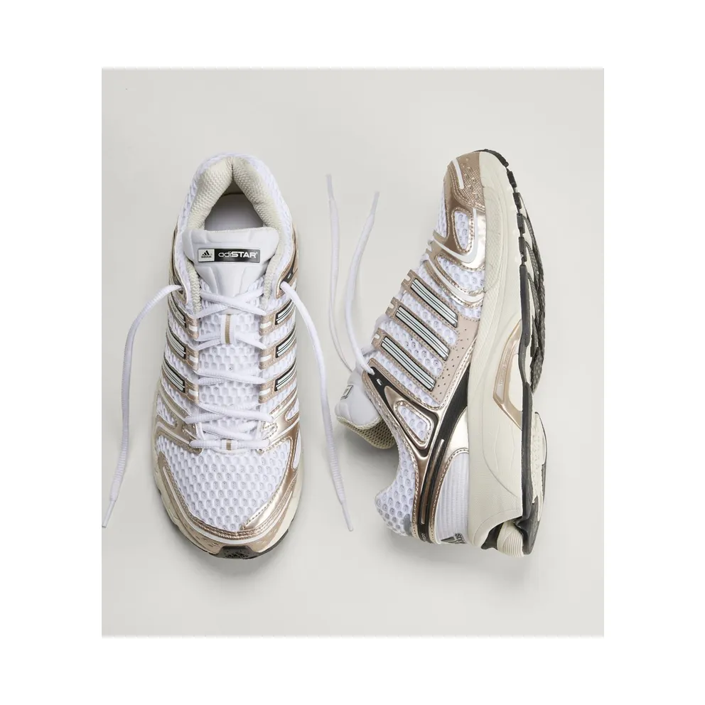 Adidas ADISTAR CONTROL 5 Shoes Cloud White / Orbit Grey / Champagne Met. (KI4470)
