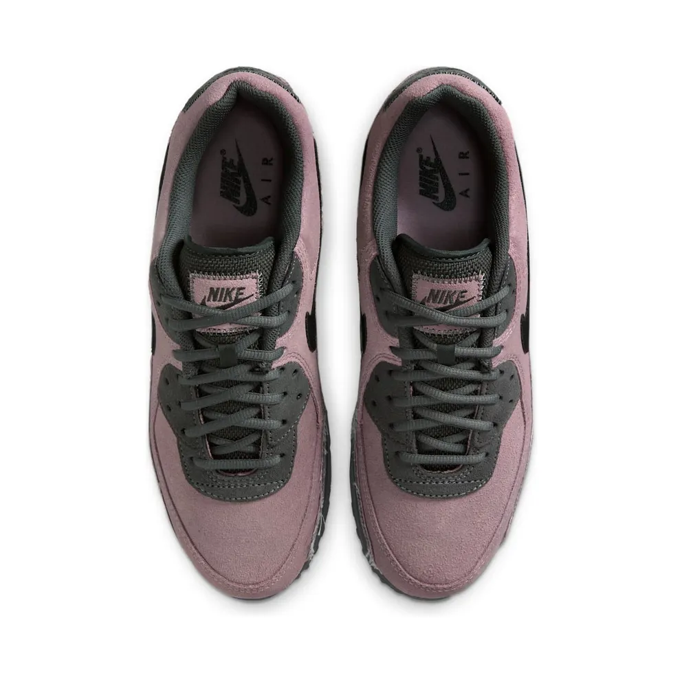 Nike Air Max 90 Premium “Light Violet Ore / Iron Grey / Anthracite / Black” (IQ0612-226)