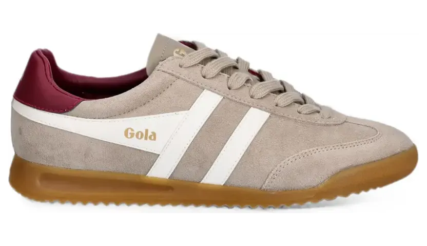 Gola Torpedo sneakers met vlakken en logo-print – Beige (CLB761CW2)