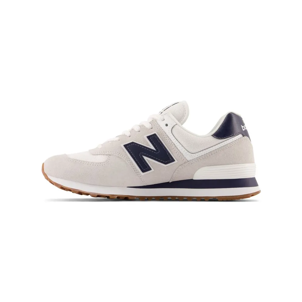 New Balance New Balance Unisex 574 White/Blue (ML574TF2)