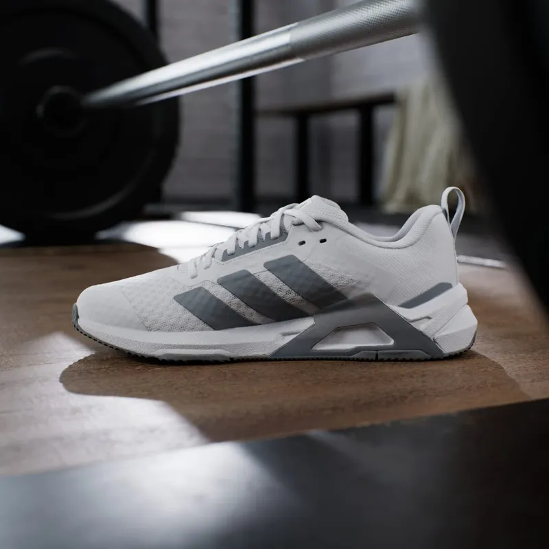 Adidas Dropset Control Training Shoes Cloud White / Grey / Lucid Red (JS3121)
