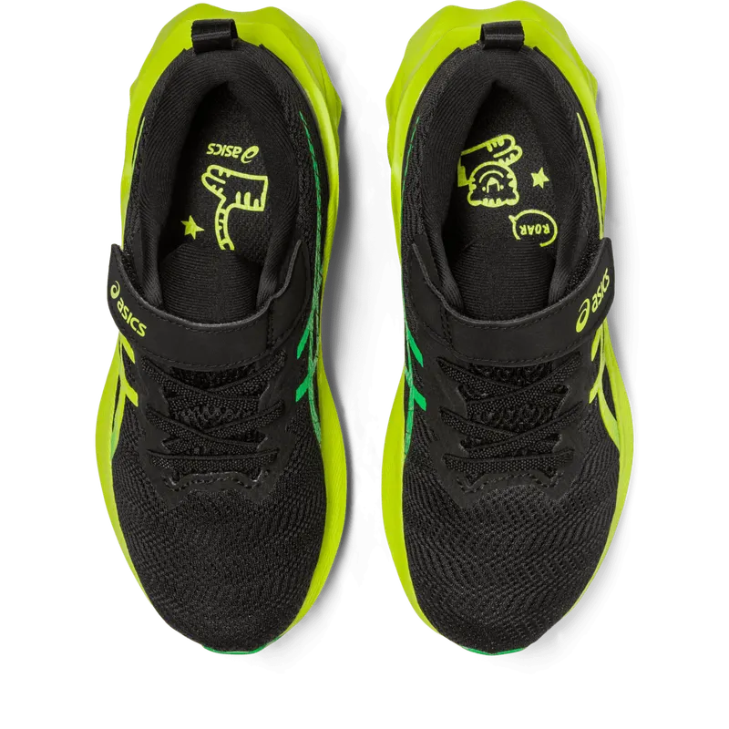 Asics NOVABLAST PS Black/Lime Zest (1014A236.004)