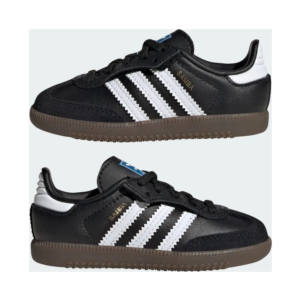 Adidas Samba OG Comfort Close Elastic Lace Kids Cloud White / Core Black / Gum (JQ3192)