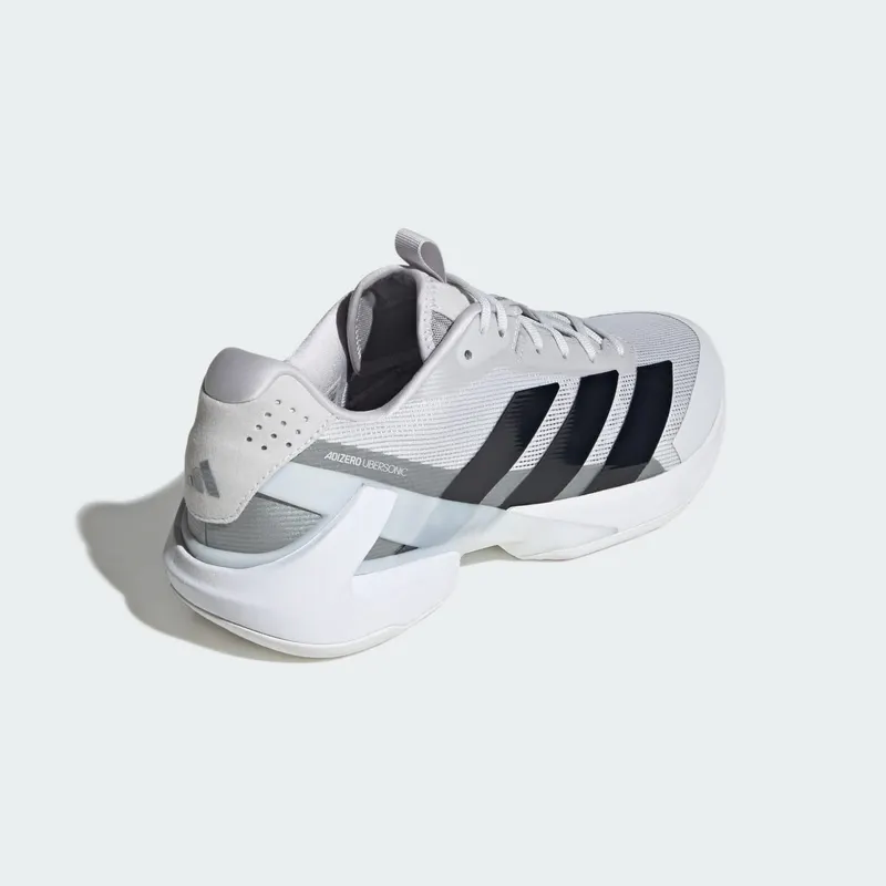 Adidas Adizero Ubersonic 5 Tennis Shoes Dash Grey / Aurora Ink / Tech Grey Metallic (KJ3067)