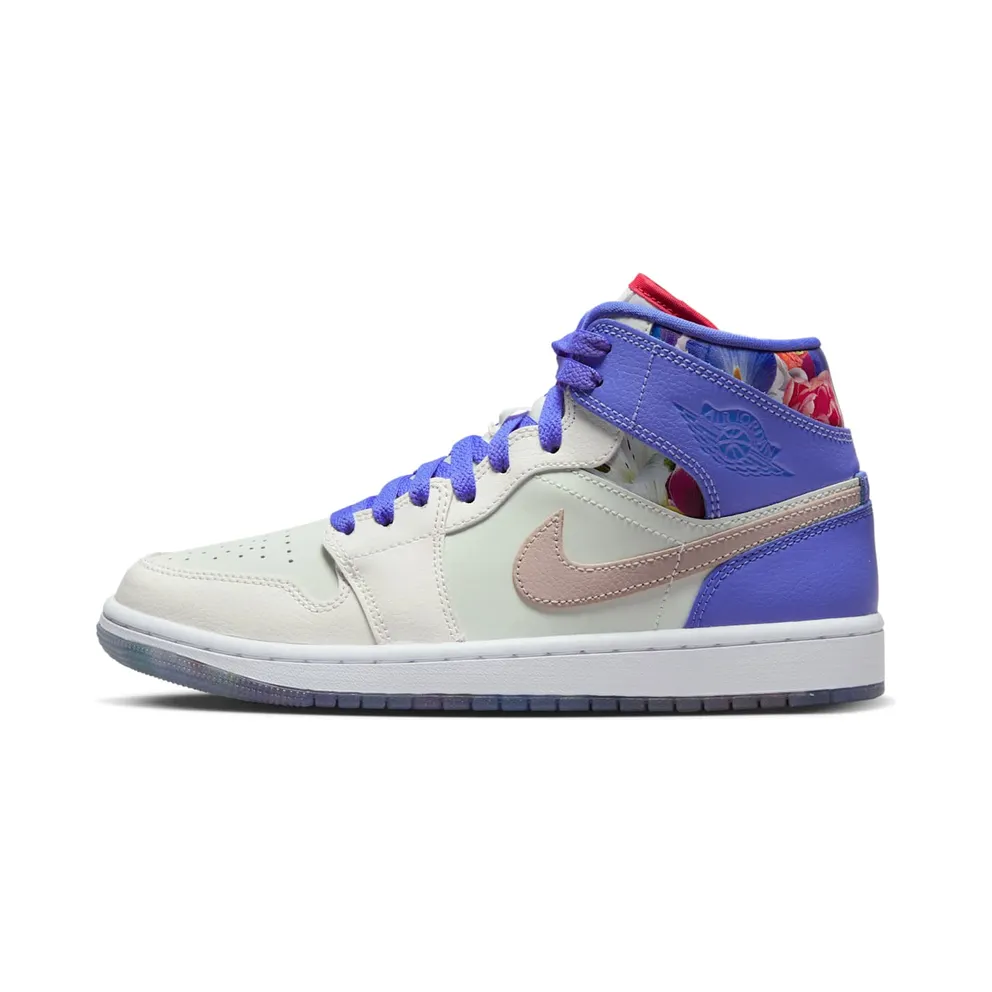 Jordan 1 Mid SE Valentine’s Day Flowers (FD4331-121)