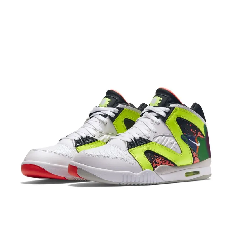 Nike Air Tech Challenge Hybrid Volt (2014) White/White-Volt-Hot Lava (653873-100)