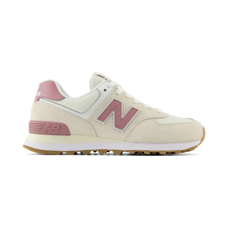New Balance 574 Beige White Pink (WL574FLR)