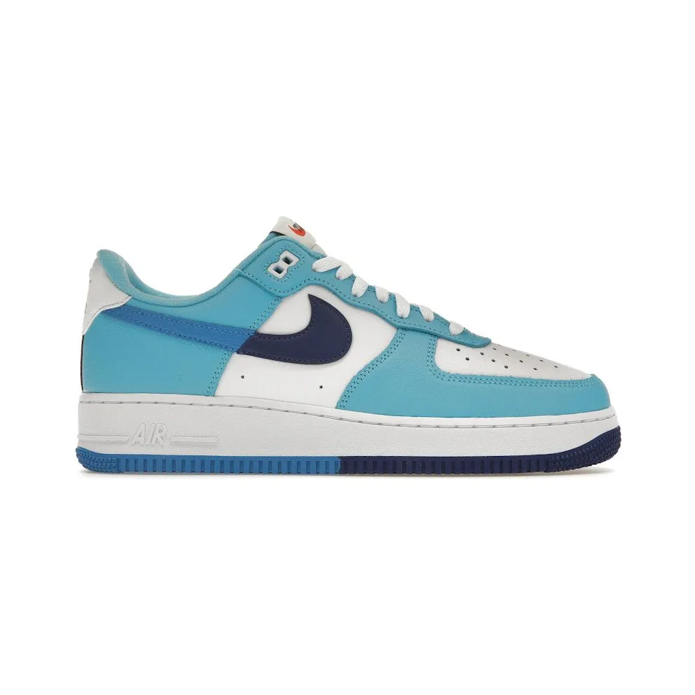 Nike Air Force 1 Low ’07 LV8 Split Light Photo Blue Deep Royal (DZ2522-100)