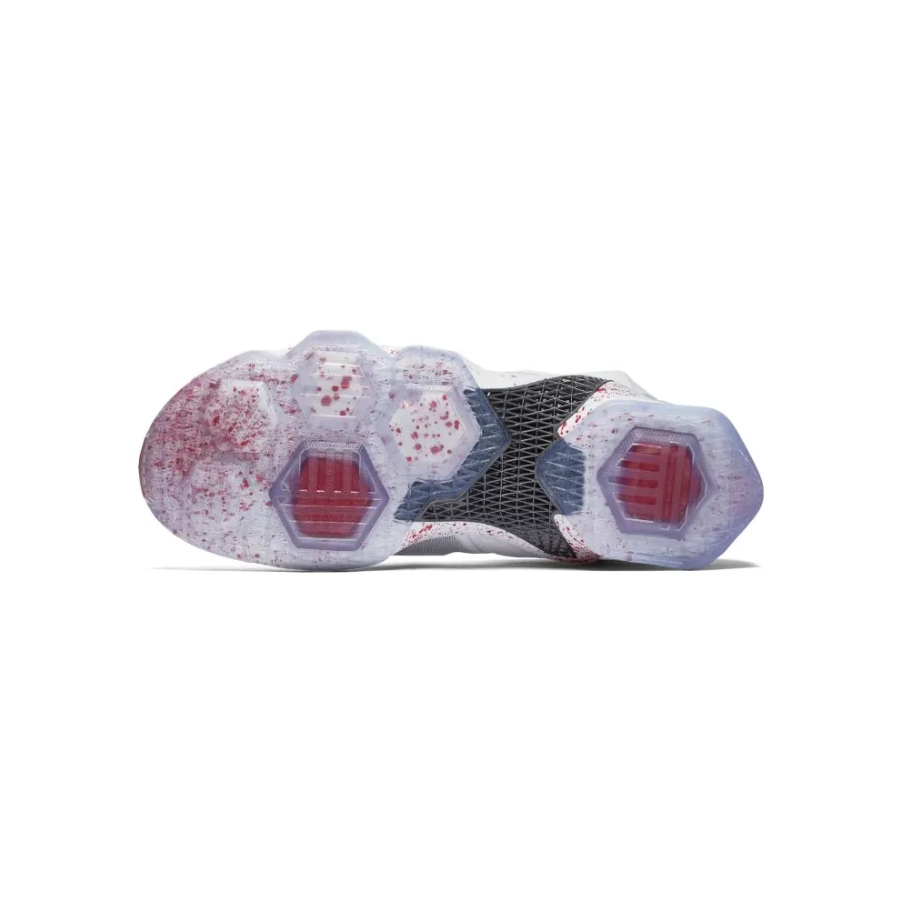 Nike LeBron 13 Friday the 13th White/Black-University Red (807219-106)