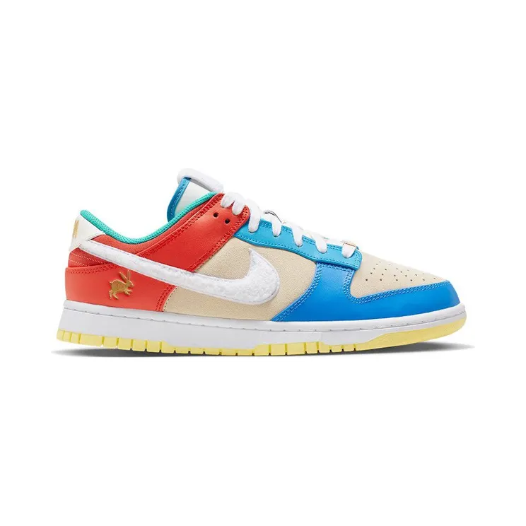 Nike Dunk Low Retro PRM Year of the Rabbit Blue Orange Cream (FD4203-111)