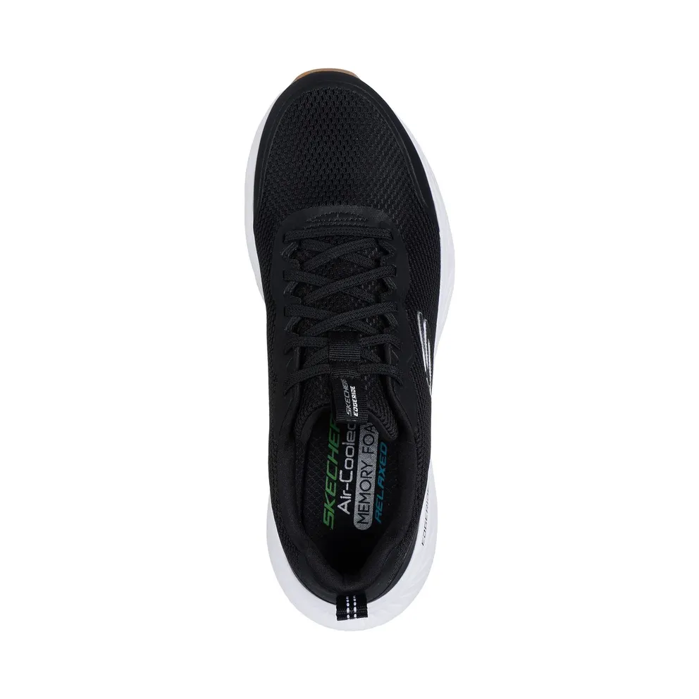Skechers Edgeride Sneaker Black/White