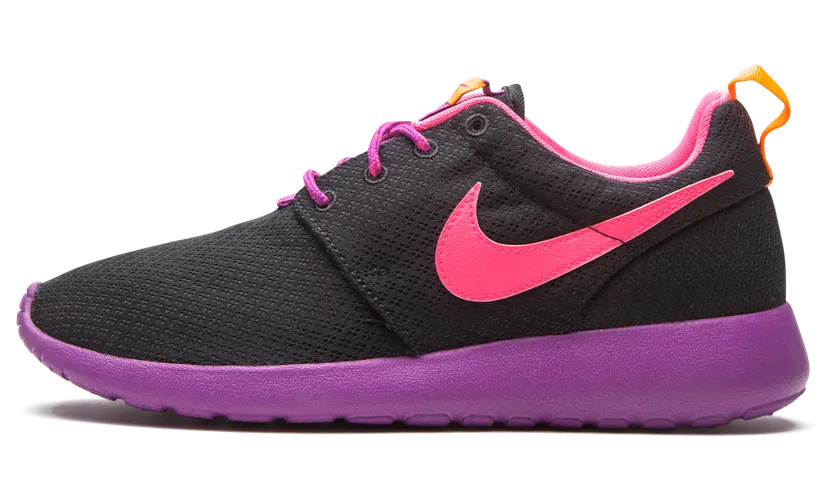 Nike Roshe Run GG “Black/Bold Berry/Total Orange/Pink Pow” (599729-007)