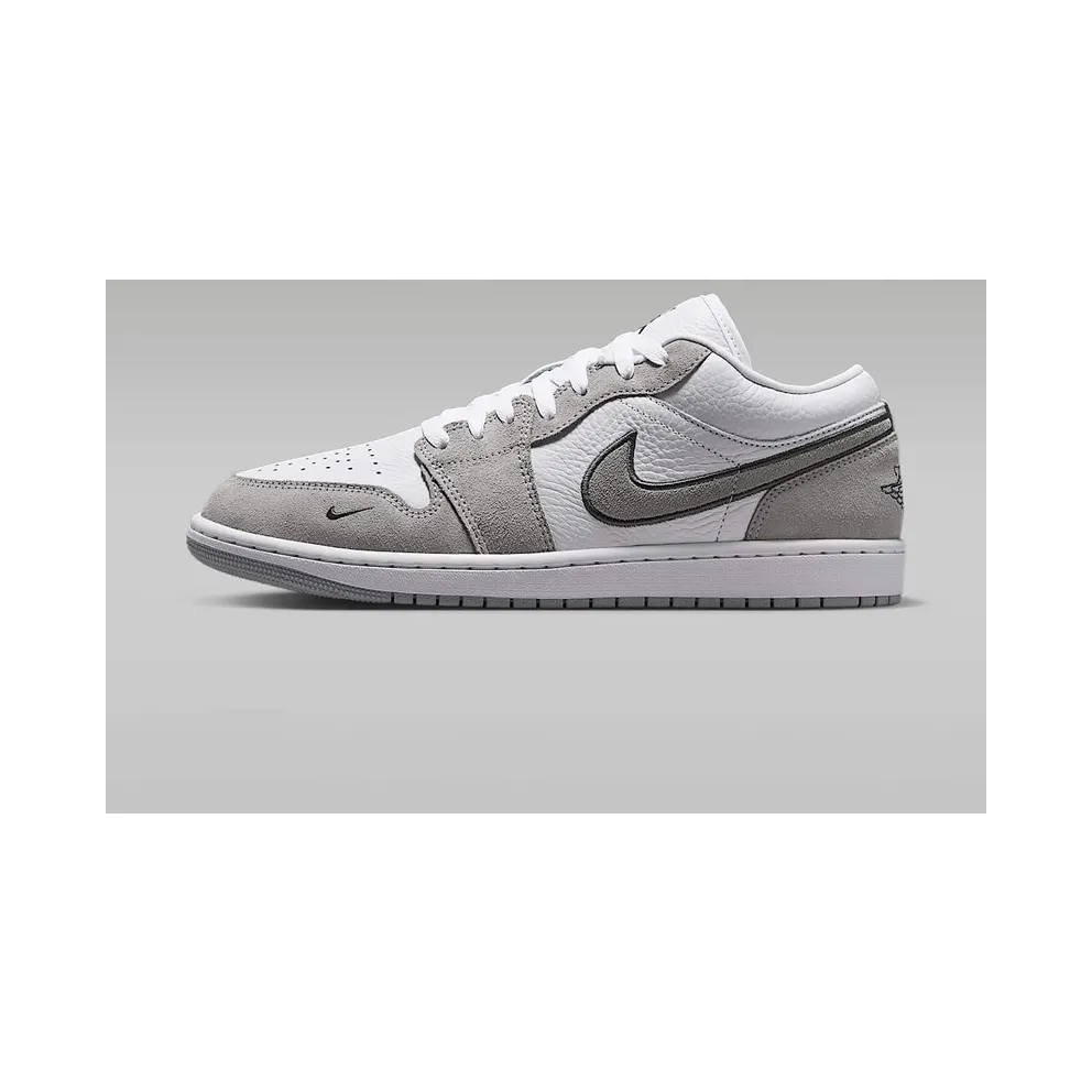 Nike Air Jordan 1 Low SE “White / Iron Grey / Wolf Grey” (IX3959-100)