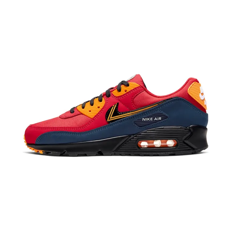 Nike Air Max 90 City Pack – London “University Red / University Gold / Midnight Navy / Black” (CJ1794-600)