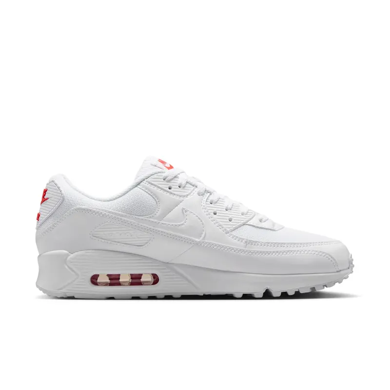 Nike Air Max 90 White Light Crimson (DM0029-118)