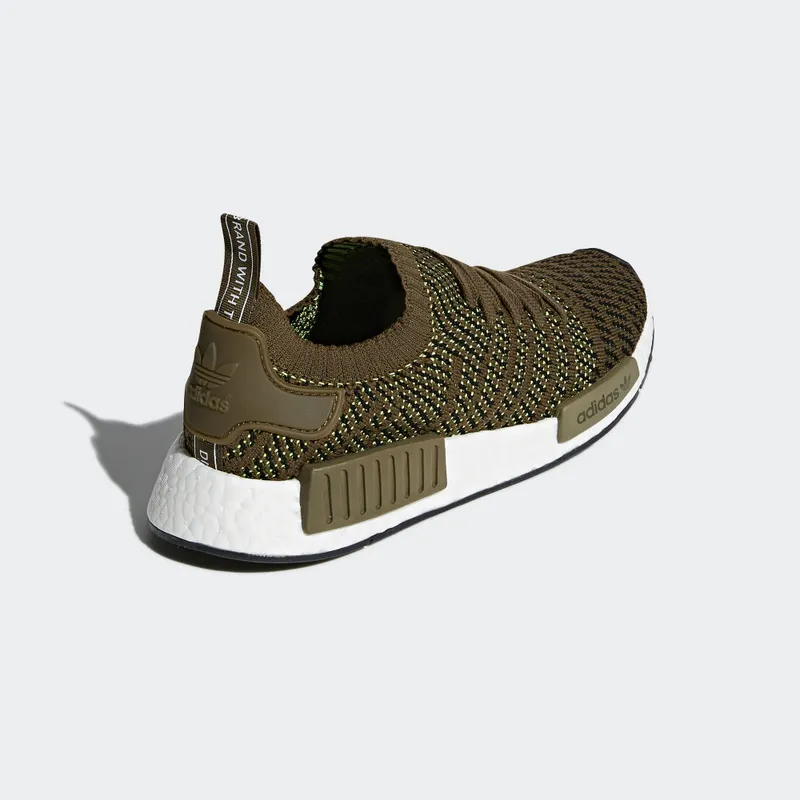 adidas NMD R1 STLT Trace Olive Trace Olive/Core Black/Solar Lime (CQ2389)