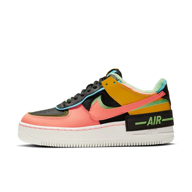 Nike Air Force 1 Shadow Solar Flare Atomic Pink (W) Solar Flare/Atomic Pink-Baltic Blue (CT1985-700)