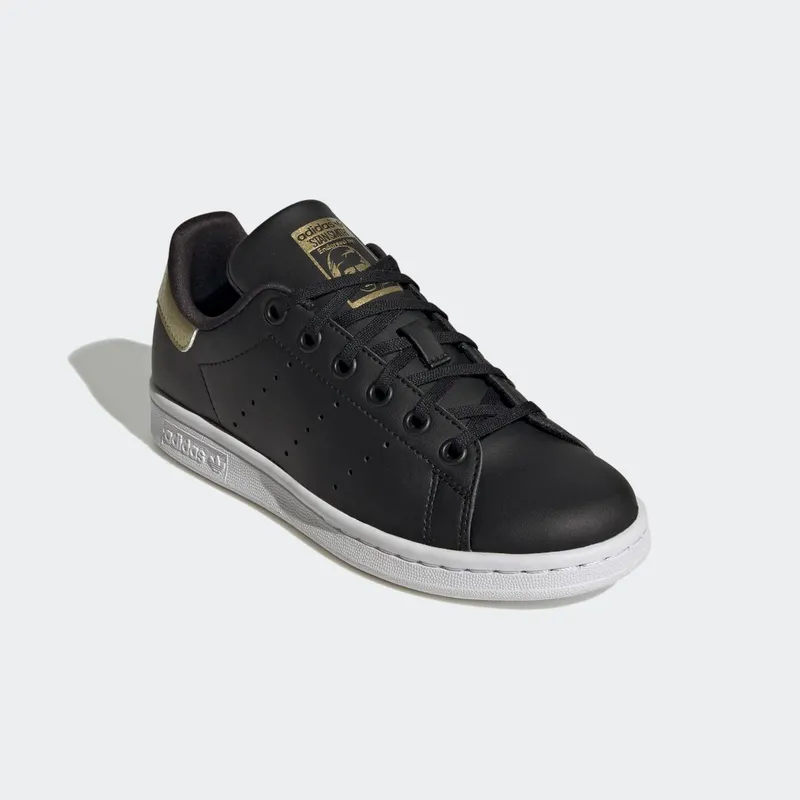Adidas Stan Smith Core Black / Cloud White / Gold Metallic (GY4254)