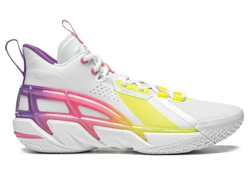 Li-Ning BadFive 4 White Yellow Pink Purple (ABFU015-1)