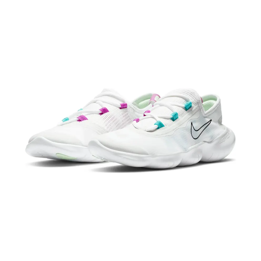 Nike Free RN 50 2020 “White / Summit White / Black” (CJ0270-102)