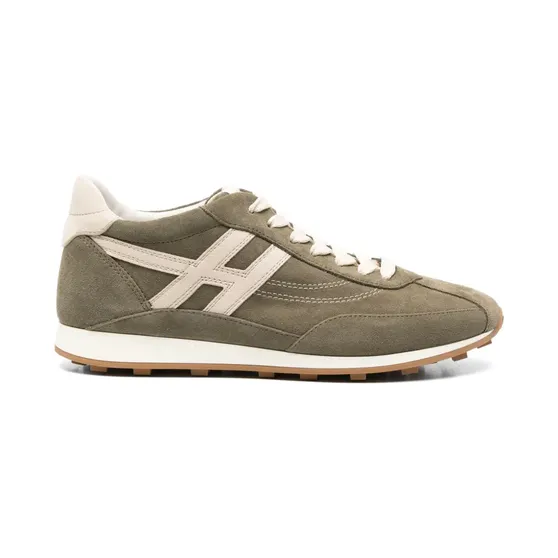Hogan mit Wildledereinsätzen “Green” (HXW6990GA2FUHT0RZV)